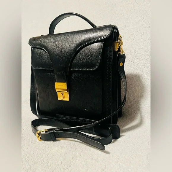 Bally Vintage Leather 2 Way shoulder Bag - Picture 6 of 16